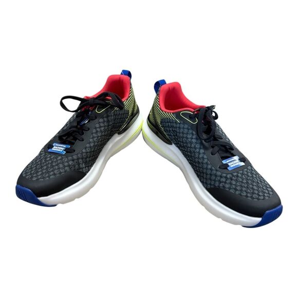 NEW SKECHERS MAX CUSHIONING® HYPER BURST® RUNNING SHOE IN BLACK/ MULTI SIZE 9 - Picture 5 of 10